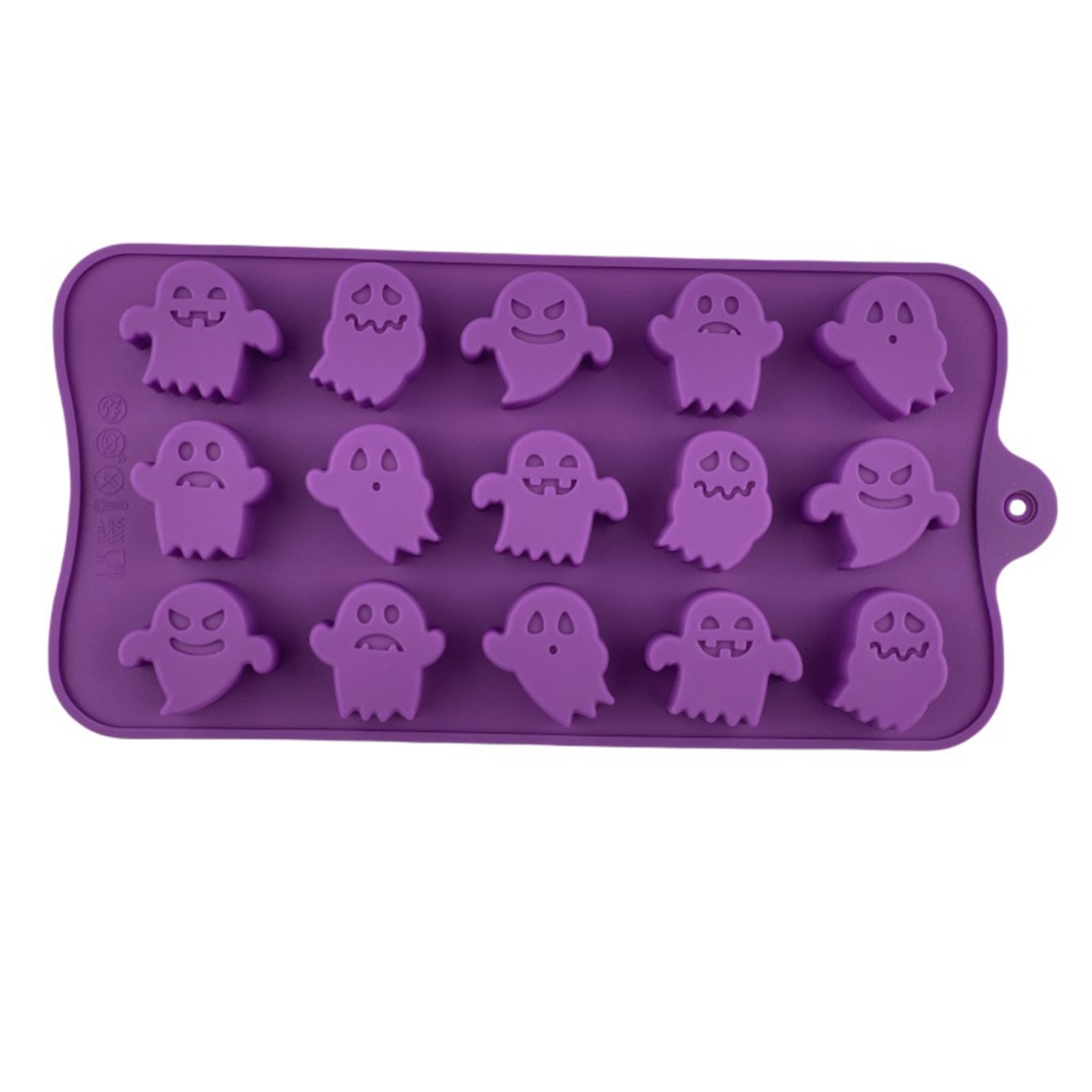 Silicone Mold Tray - 할로윈 실리콘 몰드 트렌디한 호박 유령