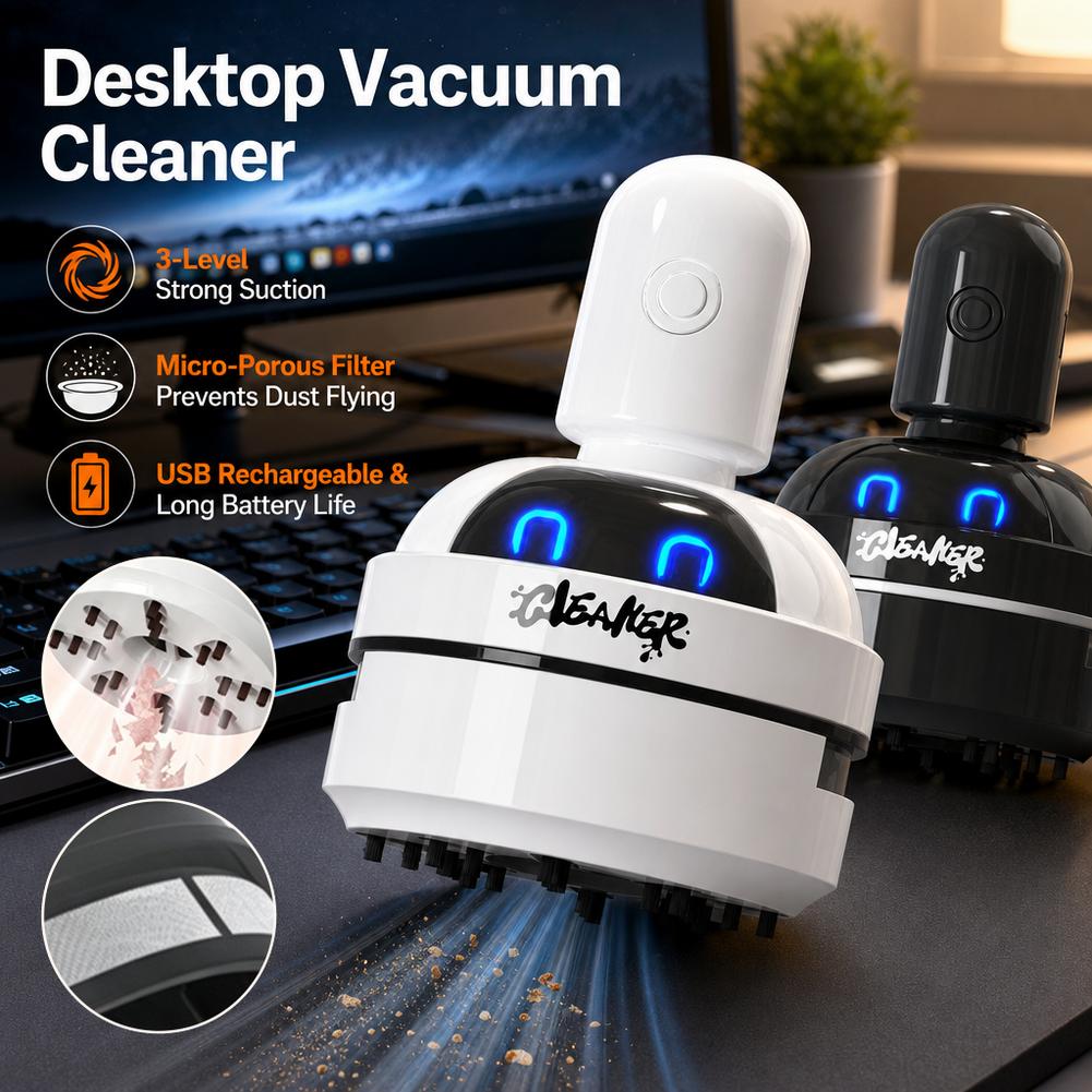Vacuum Chamber Small - 진공청소기 데스크탑 미니 충전식 청소기 고무