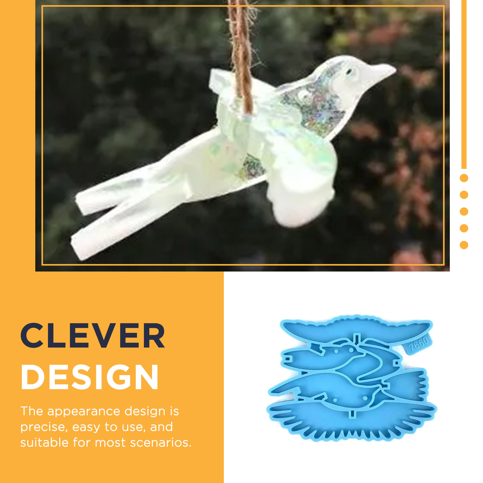 수지 키체인 펜던트용 실리콘 벌새 몰드 DIY 공예품  - Resin Craft Ideas 리뷰 및 가격