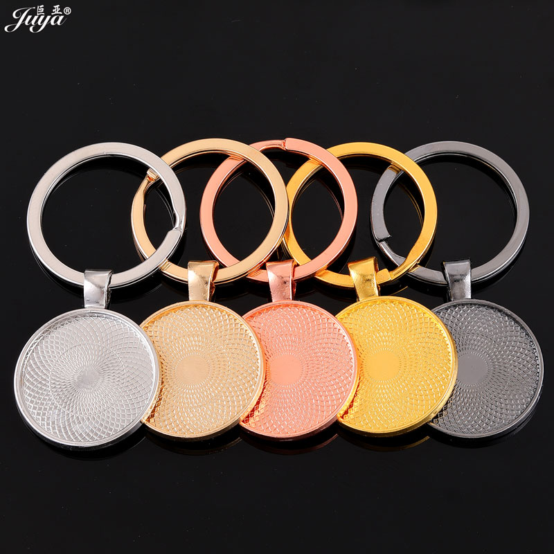 50PCS DIY 열쇠 고리 액세서리에 대 한 도매 고 - Bezels Set Pendant 리뷰 및 가격