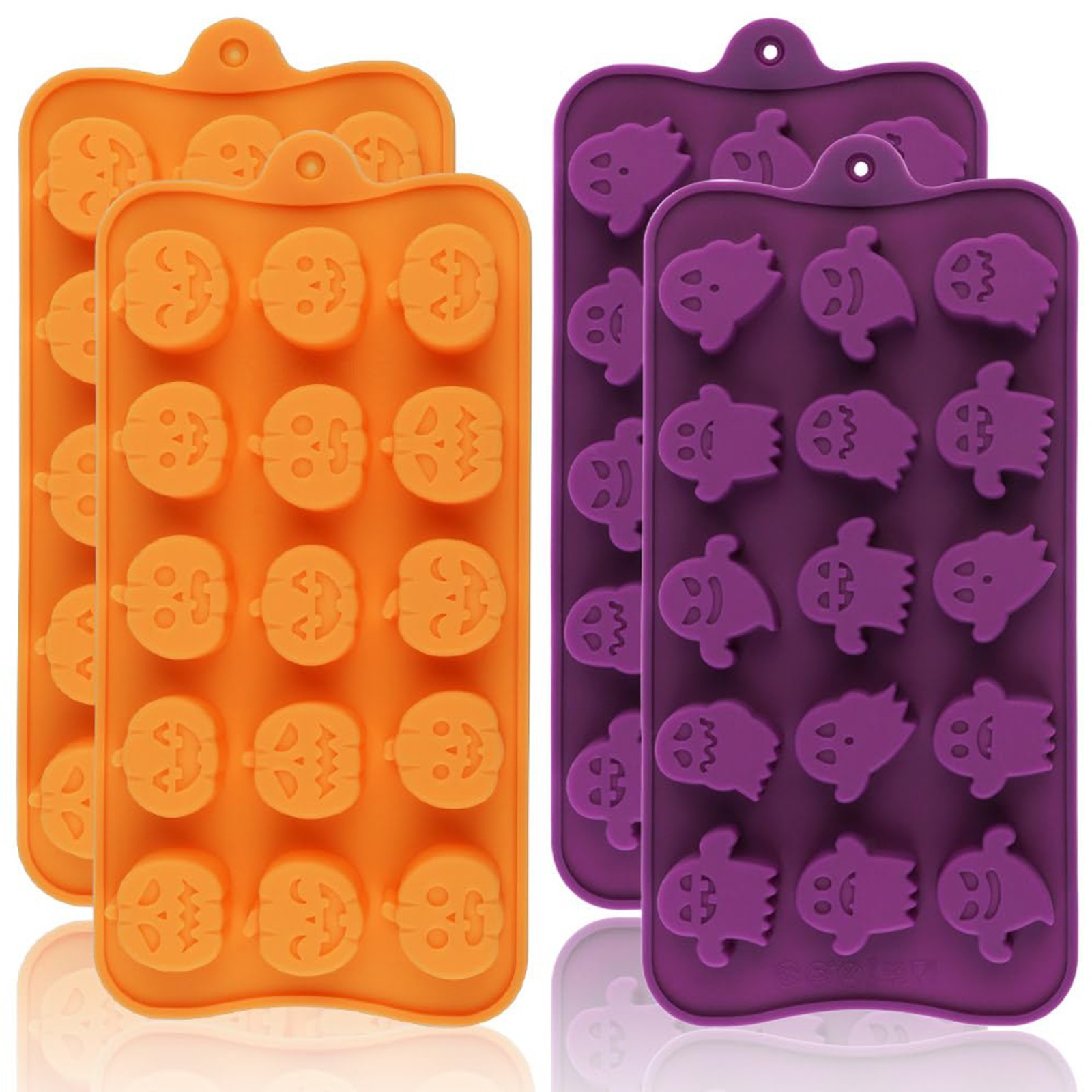 할로윈 실리콘 몰드 트렌디한 호박 유령 모양 아이스 트 - Silicone Mold Tray 리뷰 및 가격