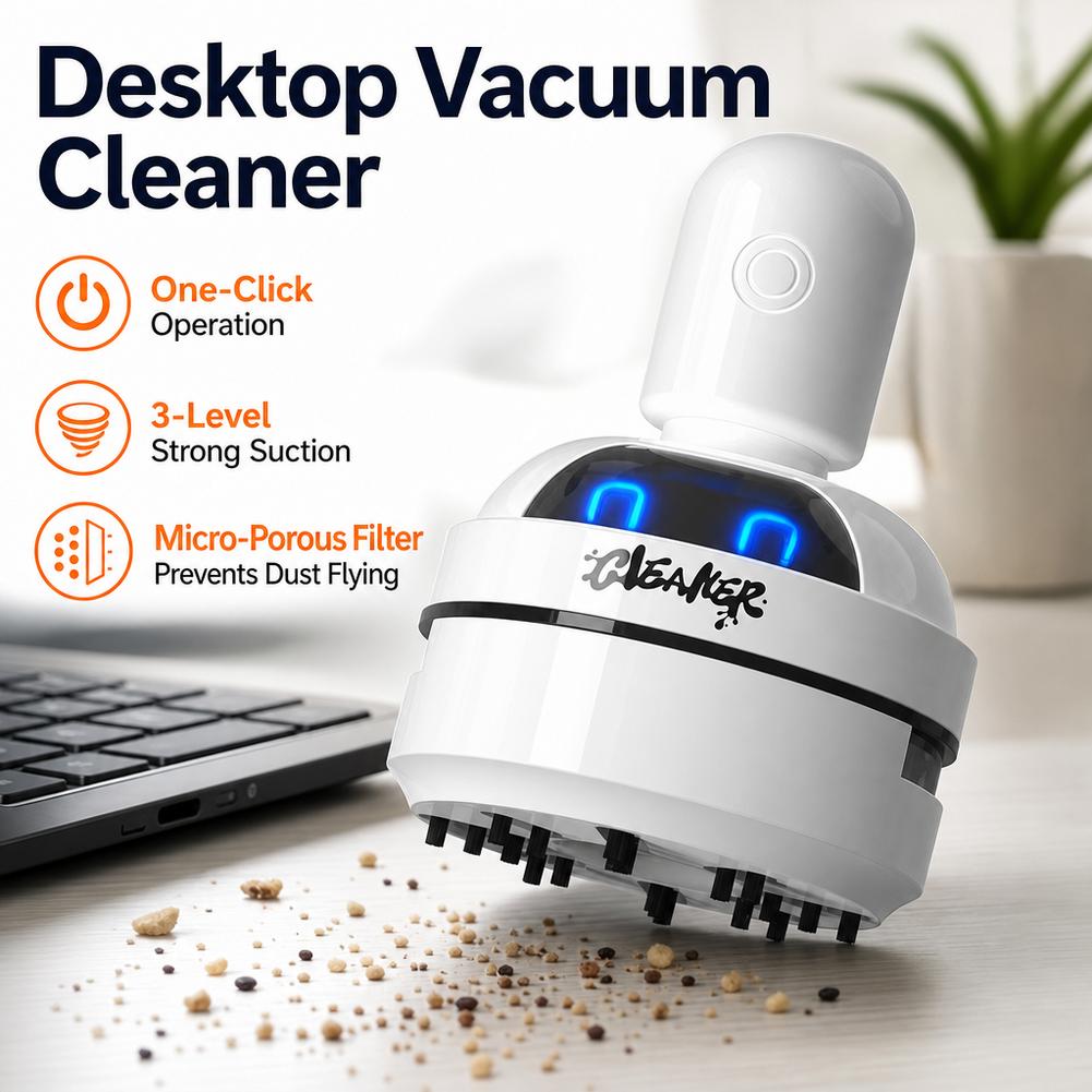 진공청소기 데스크탑 미니 충전식 청소기 고무 부스러기  - Vacuum Chamber Small 리뷰 및 가격